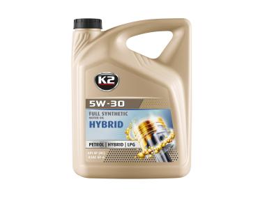 Zdjęcie: Olej silnikowy 5W-30 Hybrid 5 L K2