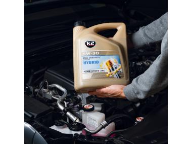 Zdjęcie: Olej silnikowy 5W-30 Hybrid 5 L K2