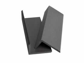 Listwa kątowa AW-80H45 stalowo-szary 2,9 m SEQO