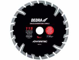 Tarcza diamentowa TURBO S 125 mm/22,2 mm DEDRA