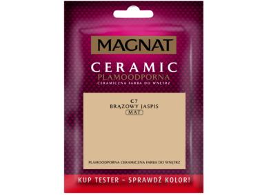Zdjęcie: Farba Ceramic tester koloru brązowy jaspis C7 30ml MAGNAT