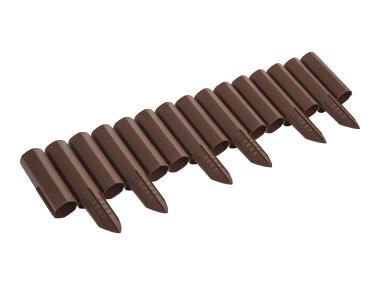 Zdjęcie: Palisada ogrodowa 3D 27x220 cm brąz STELLA GREEN