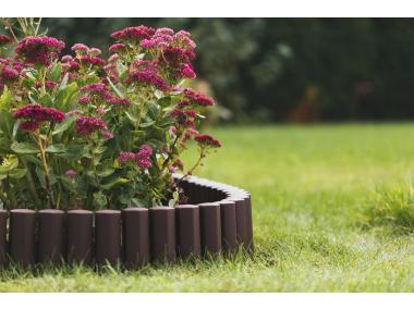 Zdjęcie: Palisada ogrodowa 3D 27x220 cm brąz STELLA GREEN