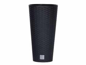 Doniczka Rato Tubus antracytowy 250x476 mm PROSPERPLAST