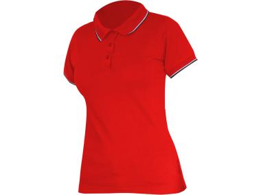 Zdjęcie: Koszulka Polo damska 190g/m2, czerwona, M, CE, LAHTI PRO