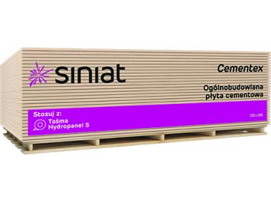 Zdjęcie: Płyta cementowa 6x1200x2400 mm Cementex SINIAT