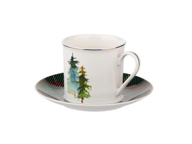 Zdjęcie: Filiżanka 200 ml Winter Forest ze spodkiem ALTOM DESIGN