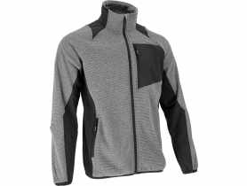 Bluza Tech-Fleece szaro-czarna, "L", CE, LAHTI PRO