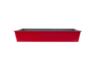 Zdjęcie: Blacha forma do pieczenia 36x24,5x6 cm czerwona ALTOMDESIGN