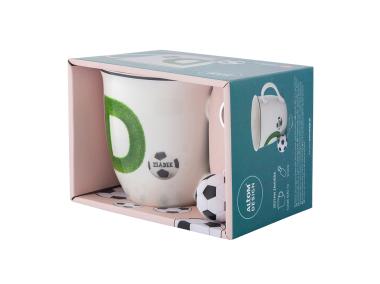 Zdjęcie: Kubek baryłka duża z wywiniętym rantem 630 ml z brelokiem dekoracja Dziadek 2 ALTOM DESIGN