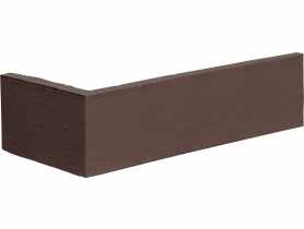 Płytka klinkierowa kątowa 120/250x65x10 mm brąz natura gatunek I KING KLINKER