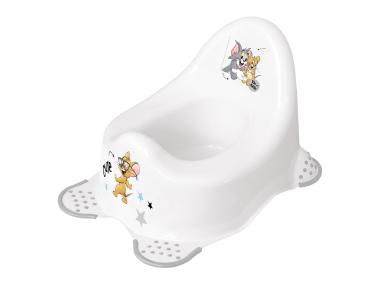 Zdjęcie: Nocnik z funkcją antypoślizgową Adam tom & jerry biały KEEEPER