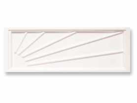 Podstawka pod suszarkę 50x19 cm biała miękka FLORENTYNA