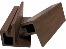 Listwa wykończeniowa kątowa LE końcowa kasztanowy 2,90 m SEQO