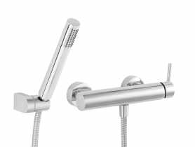 Zestaw Ciriculus natryskowy z baterią natryskową chrom FERRO