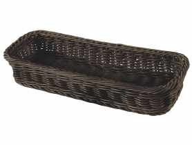 Kosz na sztućce Sante 31,8x11x,5,5 cm brown AMBITION