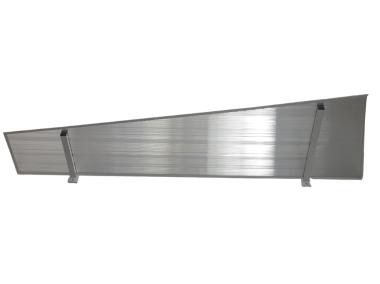 Zdjęcie: Ścianka uniwersalna prosta 185x59x31 cm biała GUTTA