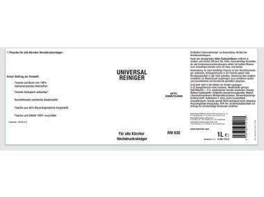 Zdjęcie: Środek czyszczący RM 626 1 L uniwersalny KARCHER