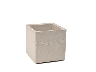 Zdjęcie: Kwietnik Karo 300x300x300 mm deska coffee, latte LAMELA