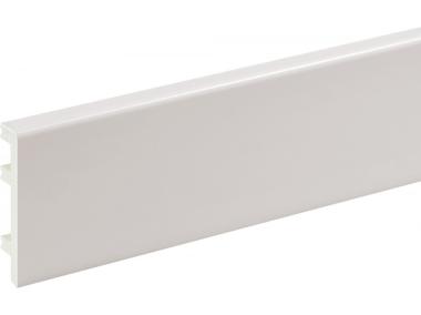 Zdjęcie: Listwa przypodłogowa PVC Status Line 80x15 mm 2,2 m kaszmir lakier półmat CEZAR