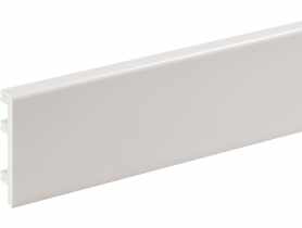 Listwa przypodłogowa PVC Status Line 80x15 mm 2,2 m kaszmir lakier półmat CEZAR