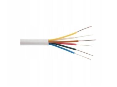 Zdjęcie: Przewód YTDY 6x0,5 biały (krążek 100 m) ELEKTROKABEL