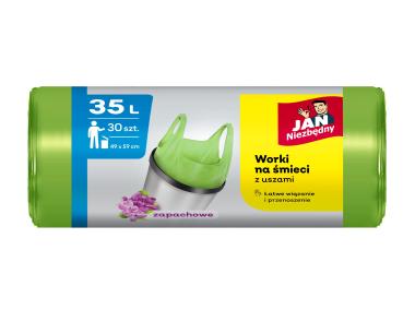 Zdjęcie: Worki na śmieci HD T-shirt 35 L - 30 szt. JAN NIEZBĘDNY