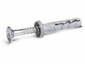 Kołek wbijany R-FX-N-C nylonowy szybkiego montażu kołnierz cylindryczny 6x35 mm 100 szt. RAWLPLUG