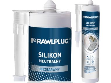 Zdjęcie: Silikon neutralny bezbarwny 300 ml RAWLPLUG
