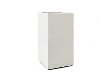 Zdjęcie: Kwietnik Karo 300x300x600 mm beton recycled, kremowy LAMELA