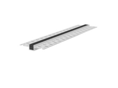 Zdjęcie: Listwa PVC do boniowania BP11 H1 L300 biały bez siatki 10x10 mm BELLA PLAST