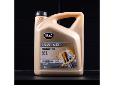 Zdjęcie: Olej mineralny do motocykli Texar 15W/40 5 L K2