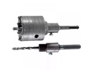 Zdjęcie: Wiertło koronkowe 80 mm HM z SDS+i H DEDRA