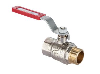 Zdjęcie: Zawór kulowy z rączką z okienkiem  w/z 3/4" CALIDO