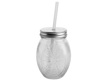 Zdjęcie: Szklanka Lemon ze słomką 460 ml FLORINA