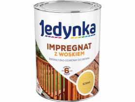 Impregnat do drewna z woskiem sosna 0,9 L JEDYNKA