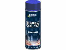 Lakier uniwersalny ogólnego zastosowania Super Color Universal granatowy RAL 5002 400 ml BOSTIK