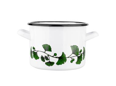 Zdjęcie: Garnek prosty Ginko 5,8 L - 22 cm biały SILESIA