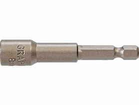 Nasadka magnetyczna 8 x 65 mm, trzpień 1/4" GRAPHITE