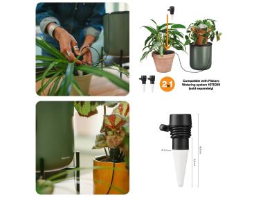 Zdjęcie: Stożki nawadniające do roślin Plant Care 2 sztuki FISKARS