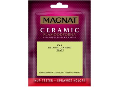 Zdjęcie: Farba Ceramic tester koloru zielony diament C41 30ml MAGNAT