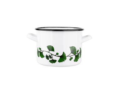 Zdjęcie: Garnek prosty Ginko 2,4 L - 16 cm biały SILESIA