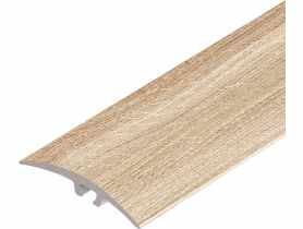 Kształtownik PVC wcisk szeroki 40 mm 2w1 L= 1,80 m Dąb Jasny okleina mat CEZAR