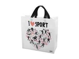 Torba na zakupy 38x15x40 cm I Love Sport SIMPLE SOLUTIONS