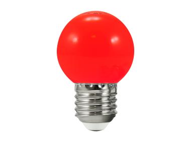 Zdjęcie: Żarówka LED G45 E27 36V 0,5 W czerwone 2 szt. POLUX