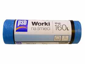 Worki na śmieci 160 L - 20 szt. PSB SILA
