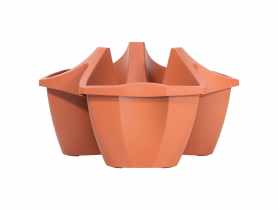 Doniczka Crown terakota 48 cm PROSPERPLAST