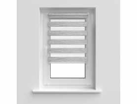 Roleta 35x140 cm Zebra IV biało-szary DECODESIGN