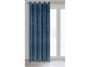 Zdjęcie: Zasłona gotowa Villa 140x250 cm granatowy EUROFIRANY