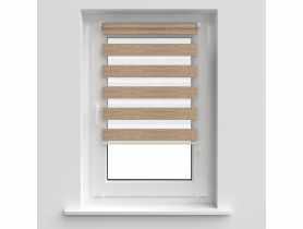 Roleta 105x140 cm Zebra I ciemny beż DECODESIGN